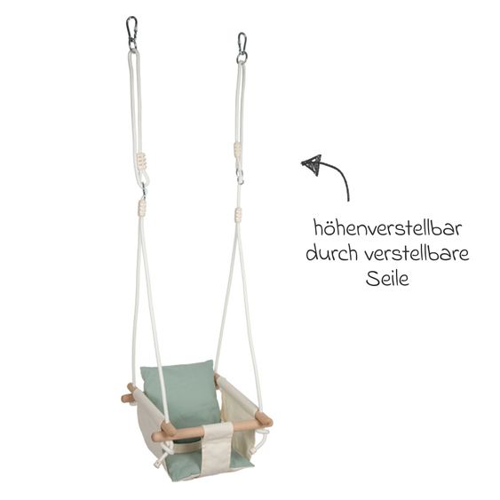 small foot Baby- und Kleinkindschaukel - Beige