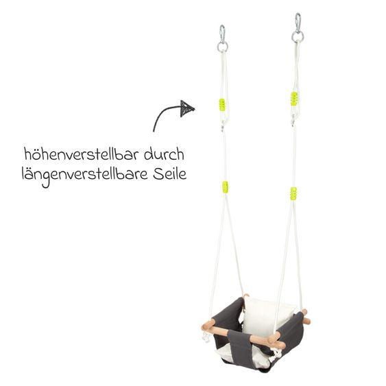 small foot Babyschaukel Komfort - Braun