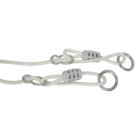 small foot Baby rocker Seaside incl. 3-point harness & grab/teething ring - Grey