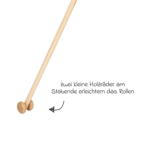 small foot Cavallo a dondolo Hobby Horsing Nico con scuderia per cavalli - Braun