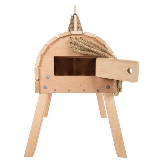 small foot Holzpferd kompakt für kleinerer Kinder - Beige