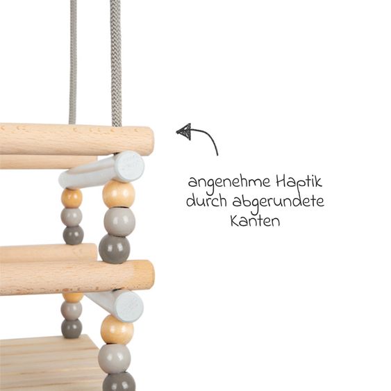 small foot Balançoire Pour Tout-Petit Skandi Pour Intérieur & Extérieur - Nature