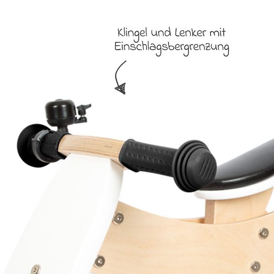 small foot Balance bike and tricycle Balance bike and tricycle Grow-with-me incl. handlebar bag - Sage Green