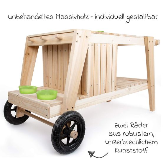 small foot Cucina con fango