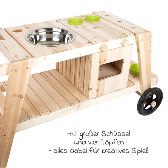 small foot Cucina con fango