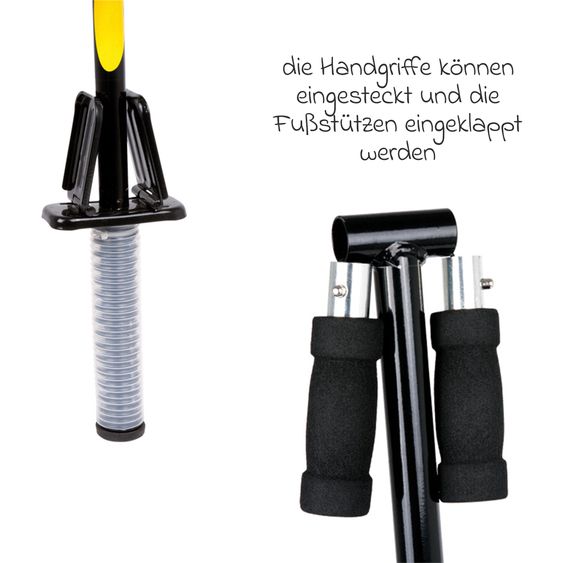 small foot Pogo Stick Variabel mit gepolsterte und rutschfeste Griffe