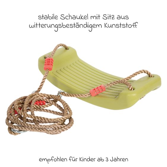 small foot Schaukel Himmelsstürmer bis 100 kg belastbar - Grün