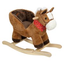 Rocking Horse with Seat Shell and Sound - Braun