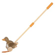 Schiebetier Ente mit beweglichem Kopf - Braun