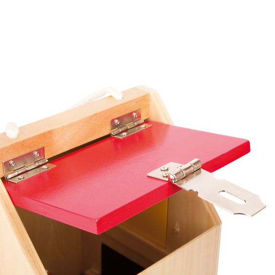 small foot Casetta con serratura con serrature e chiavistelli - Colorato