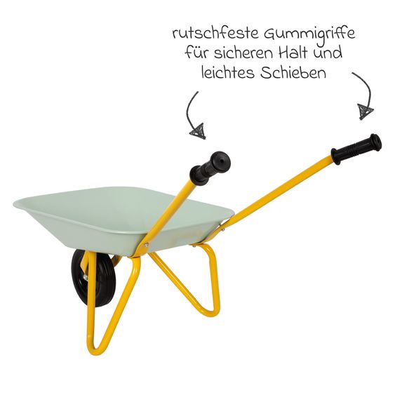 small foot Schubkarre mit Gestell und Mulde aus Metal - Tiny Garden