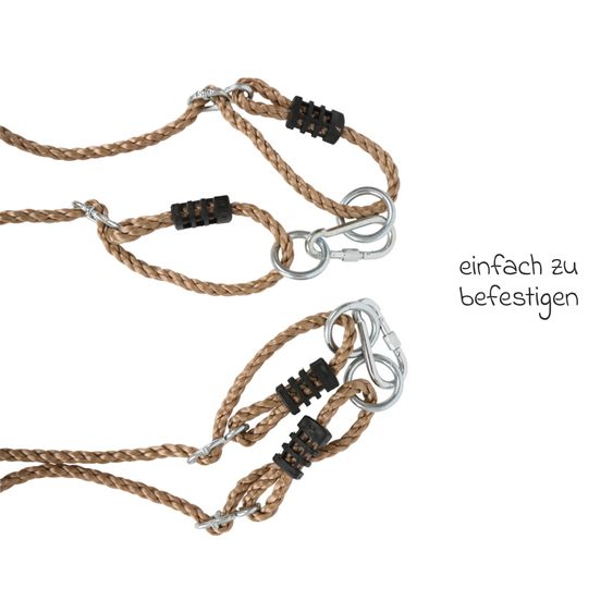 small foot Skateboard Schaukel zum Schaukeln im Sitzen und Stehen - Natur