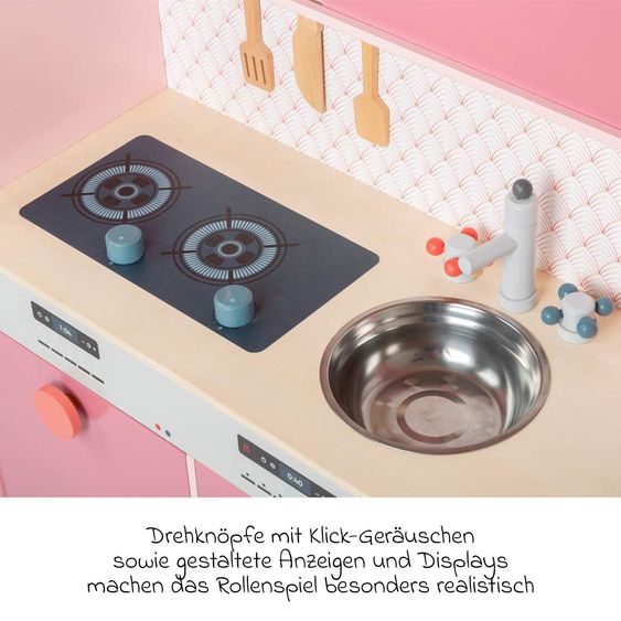 small foot Cucina da gioco per buongustai - Rosa