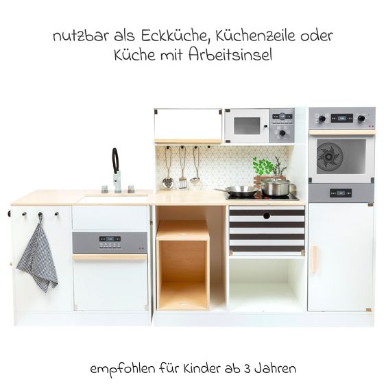 small foot Modular XL play kitchen