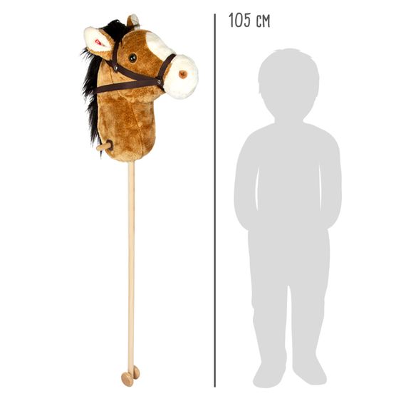 small foot Steckenpferd Nico - Braun