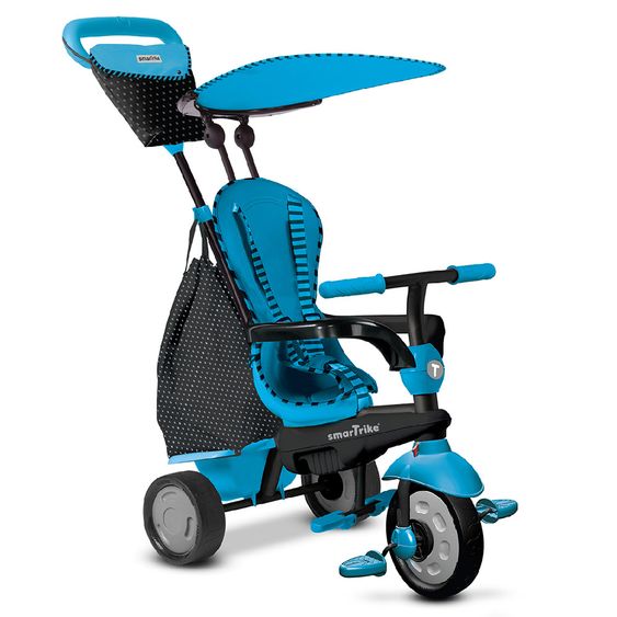 Smart Trike Dreirad Glow 4 in 1 mit Touch Steering - Blue