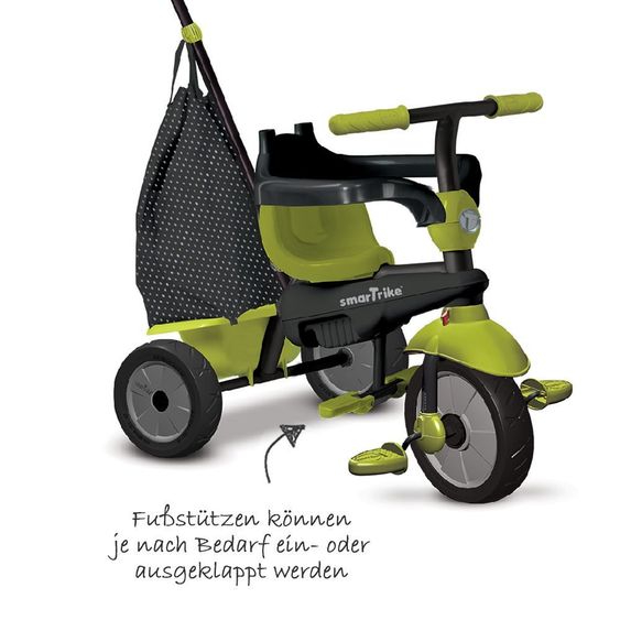 Smart Trike Dreirad Glow 4 in 1 mit Touch Steering - Green