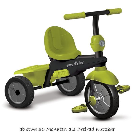 Smart Trike Dreirad Glow 4 in 1 mit Touch Steering - Green