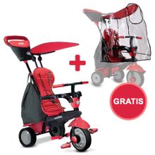 Dreirad Glow 4 in 1 Touch Steering + Gratis Regenschutz