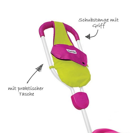 Smart Trike Dreirad Play GL - Pink Green