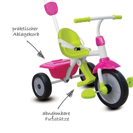 Smart Trike Dreirad Play GL - Pink Green