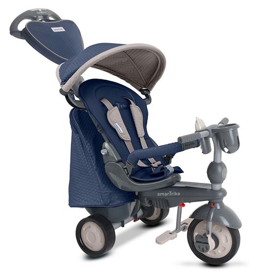 Smart Trike Dreirad Recliner Infinity 5 in 1 mit Touch Steering - Blue