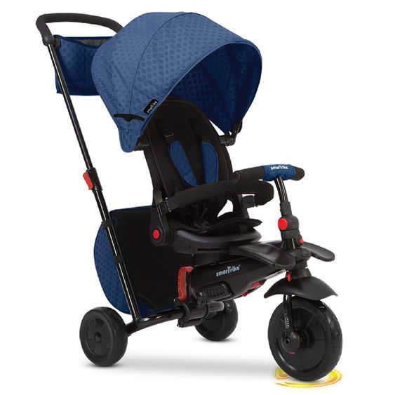 Smart Trike Dreirad smarTfold 700 - 8 in 1 mit Touch Steering - Blue