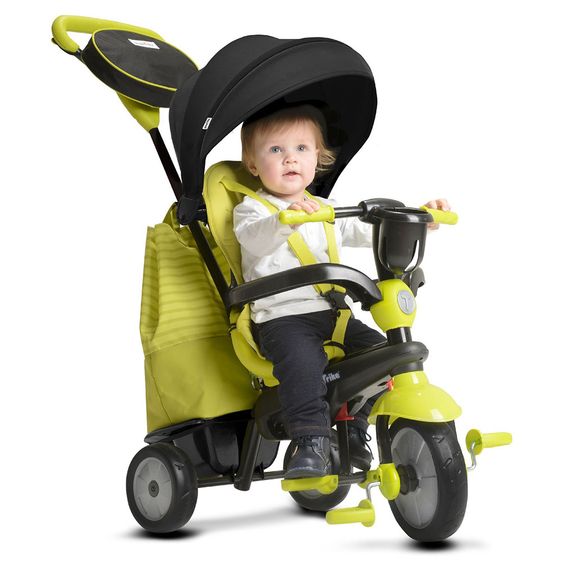 Smart Trike Dreirad Swing DLX - 4 in 1 mit Touch Steering - Green