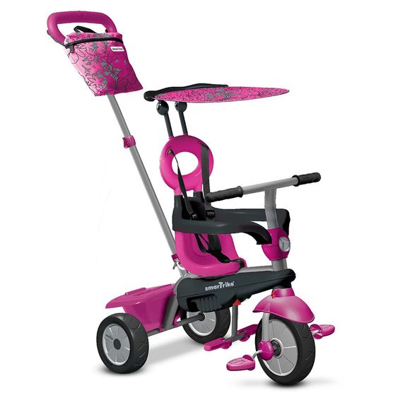 Smart Trike Dreirad Vanilla 4 in 1 mit Touch Steering - Pink