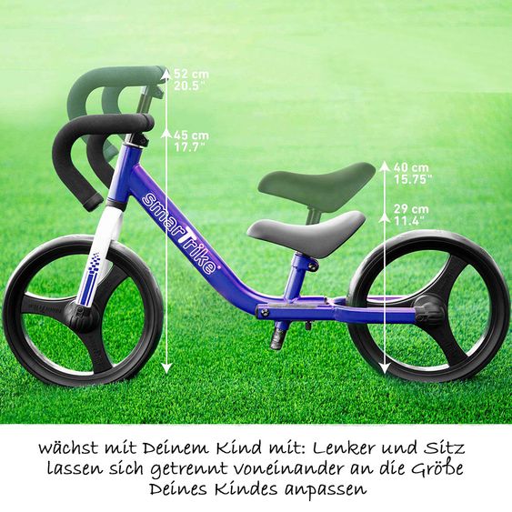 Smart Trike Running Wheel Folding Balance Bike - Blue