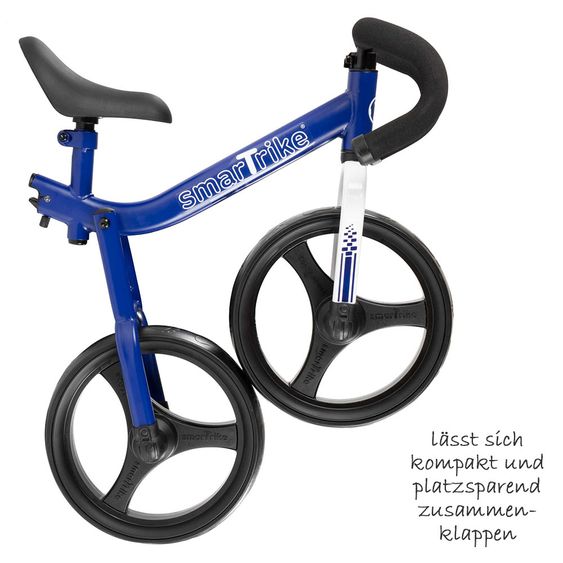 Smart Trike Running Wheel Folding Balance Bike - Blu