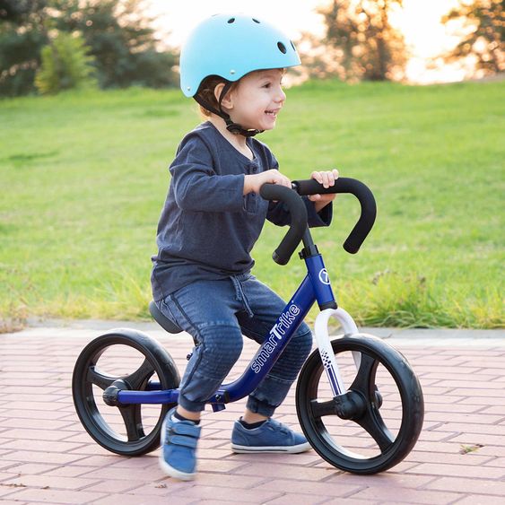 Smart Trike Running Wheel Folding Balance Bike - Blue