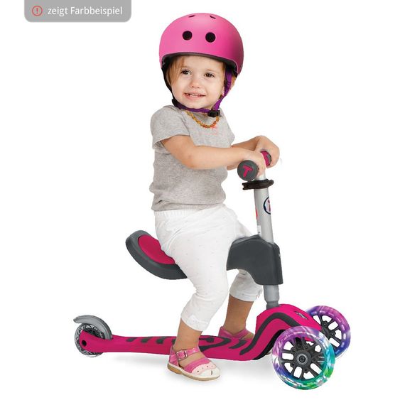 Smart Trike Running Wheel & Scooter Scooter T1 with Light Up Wheels - Blue