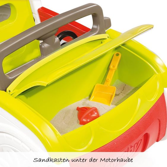 Smoby Toys Abenteuer-Spielauto mit Rutsche und Sandkasten