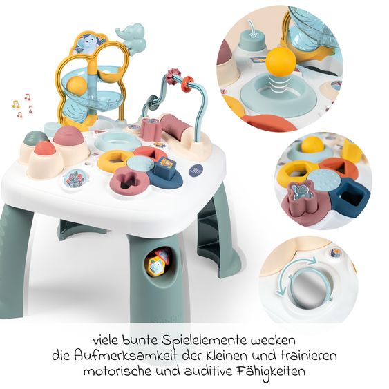 Smoby Toys Activity-Spieltisch mit Lern- und Motorikspiel