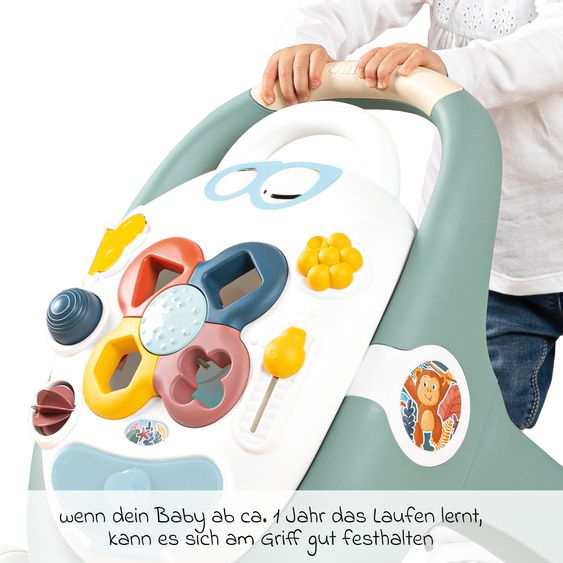 Smoby Toys Baby walker / doll's pram 3 in 1 with motor skills board