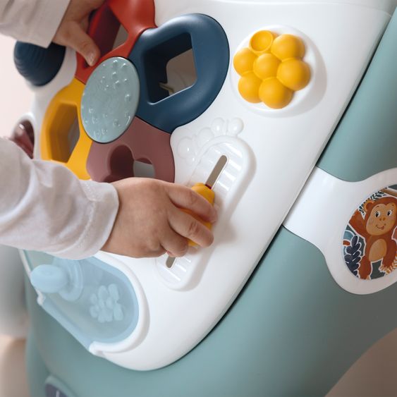 Smoby Toys Passeggino / carrozzina per bambole 3 in 1 con lavagna per le abilità motorie