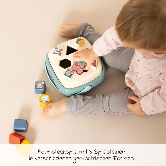 Smoby Toys Motor Skills Toy Set incl. sailboat, Magic Tower & stacking game