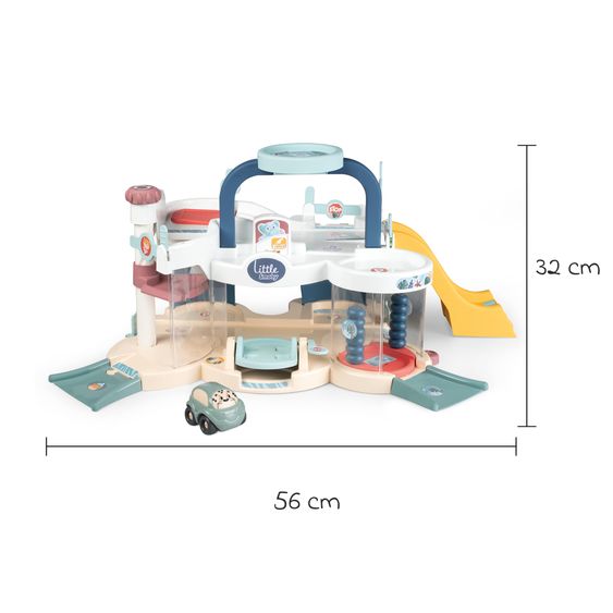 Smoby Toys Parking garage with three levels & car