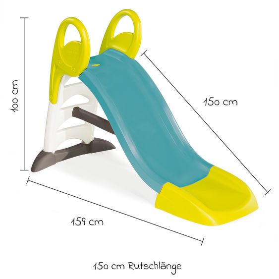 Smoby Toys Rutsche GM 150 cm - mit Wasseranschluss