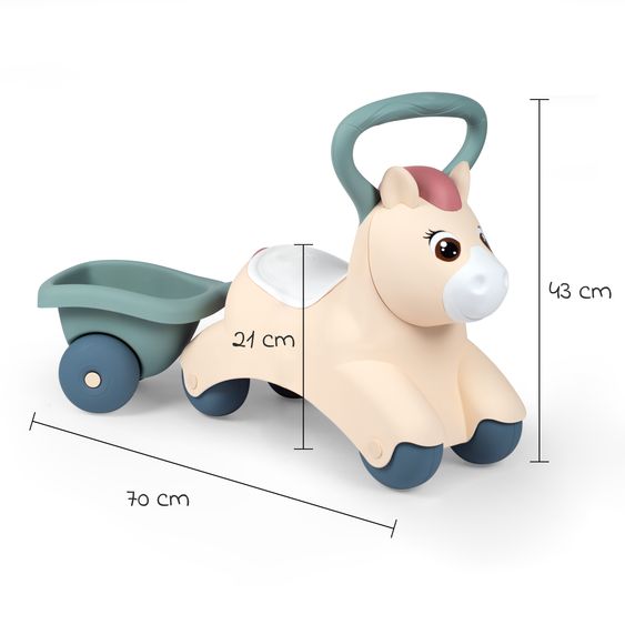 Smoby Toys Rutscherfahrzeug Baby-Pony