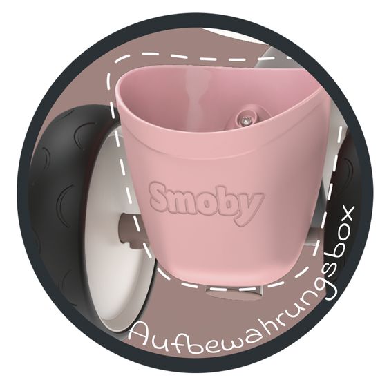 Smoby Toys Rutscherfahrzeug Rookie - Rose