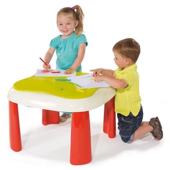 Smoby Toys Water & Sand Play Table with Accessories - Turquoise