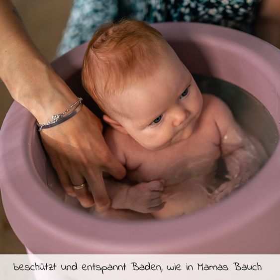 SOFTTUB Baby-Badewanne & Badeeimer für Neugeborene - Rosa