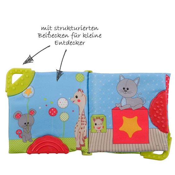 Sophie la girafe Spielbuch mit Beißecken Sophie die Giraffe und Freunde