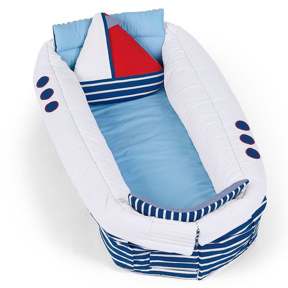 Sterntaler 2-in-1 Kuschelnest & Krabbeldecke - Maritim