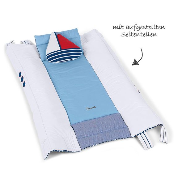Sterntaler 2-in-1 Kuschelnest & Krabbeldecke - Maritim
