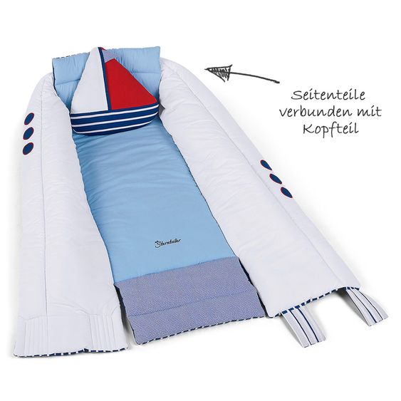 Sterntaler 2-in-1 Kuschelnest & Krabbeldecke - Maritim