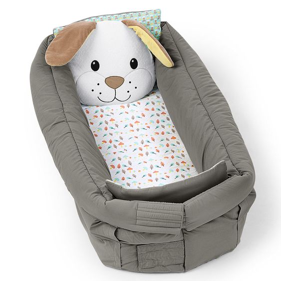 Sterntaler 2-in-1 Kuschelnest & Krabbeldecke Waldis - Hoppel