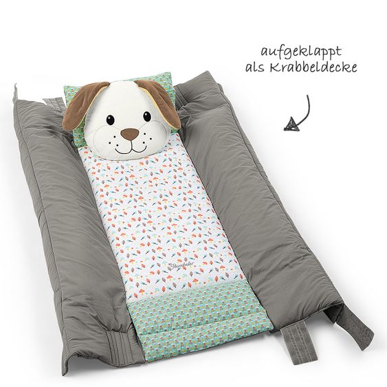 Sterntaler 2-in-1 Kuschelnest & Krabbeldecke Waldis - Hoppel